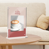 EUROPEL Tischaufsteller LUXE, DIN A4 hoch, gerade