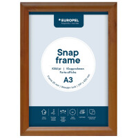 EUROPEL Plakatrahmen Premium, DIN A3, 25 mm, Holzoptik