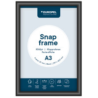 EUROPEL Plakatrahmen Premium, DIN A3, 25 mm, schwarz