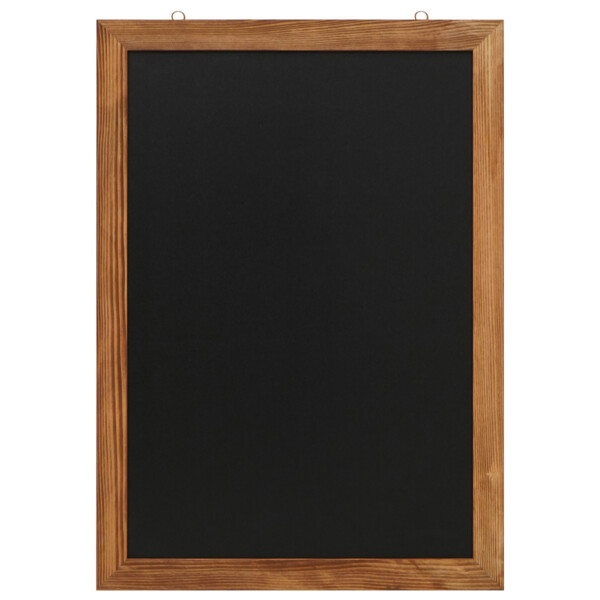EUROPEL Kreidetafel mit Holzrahmen, 600 x 840 mm, schwarz