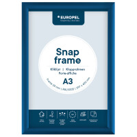 EUROPEL Plakatrahmen Premium, DIN A3, 25 mm, blau