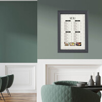 EUROPEL Plakatrahmen Premium, DIN A3, 25 mm, blau