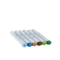 COPIC Marker sketch, 6er Set "Earth Essentials"