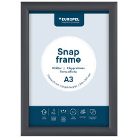 EUROPEL Plakatrahmen Premium, DIN A4, 25 mm, graphitgrau