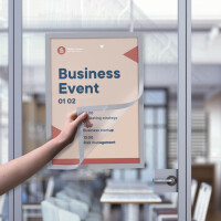 EUROPEL Magnetrahmen INFO FRAME, DIN A3, rot