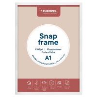 EUROPEL Plakatrahmen Premium+, DIN A2, weiß