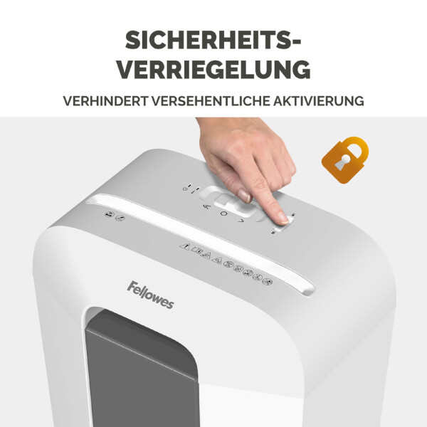 Fellowes Aktenvernichter Powershred LX50, schwarz