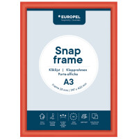 EUROPEL Plakatrahmen Premium, DIN A4, 25 mm, schwarz