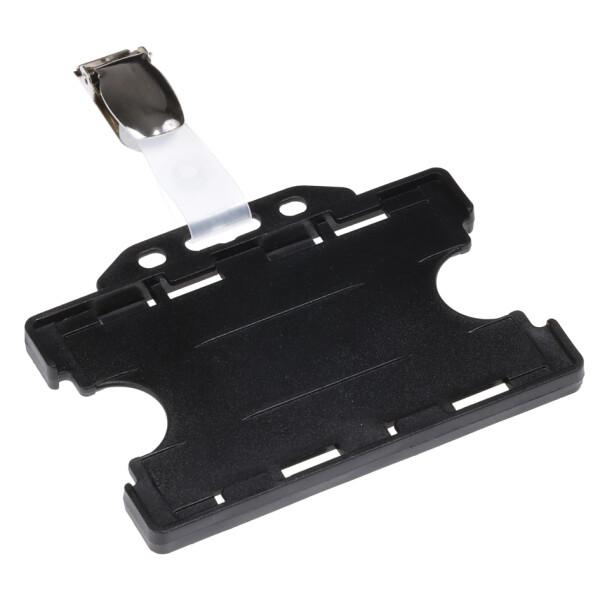 EUROPEL Ausweishalter, offen, mit Clip, 54 x 85 mm