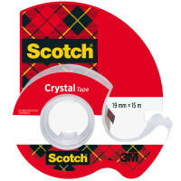 Scotch Handabroller Crystal, transparent, im Handabroller