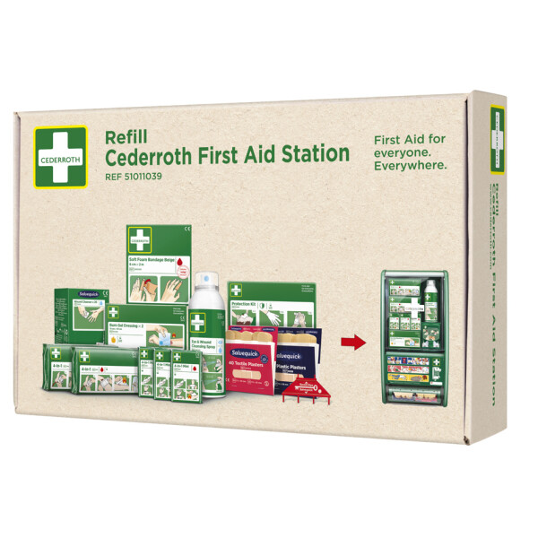 CEDERROTH Nachf&uuml;llpackung f&uuml;r Erste-Hilfe-Station 51011026
