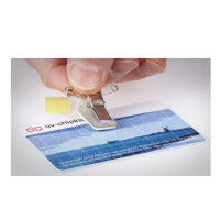 EUROPEL Kombiklemme, selbstklebend, 23 x 13 mm