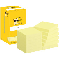 Post-it Haftnotizen Notes, 76 x 76 mm, gelb