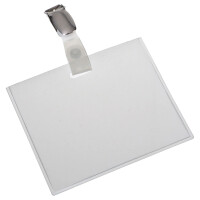 EUROPEL Namensschild, geschlossen, mit Clip, 60 x 90 mm