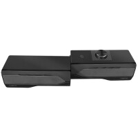 LogiLink Mobile Soundbar mit Partylicht, schwarz
