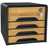 CEP Schubladenbox Smoove SECURE Silva, 4 Schübe,...