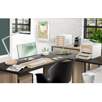 CEP Wand-Prospekthalter Silva, DIN A4, 5 Fächer,...