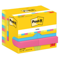 Post-it Haftnotizen notes, 51 x 38 mm, Beachside Collection