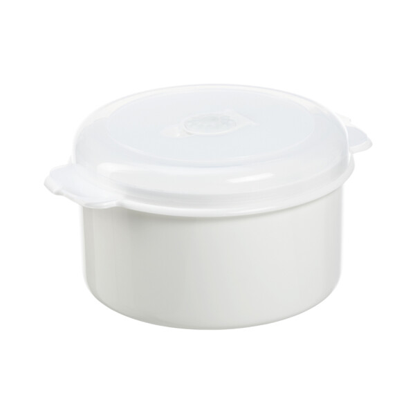 plast team Mikrowellendose Micro, 0,5 Liter, rund