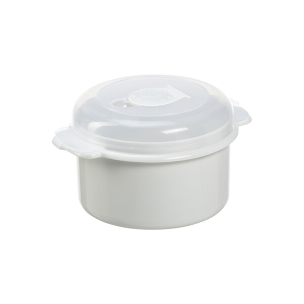 plast team Mikrowellendose Micro, 0,5 Liter, rund