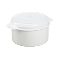 plast team Mikrowellendose Micro, 0,5 Liter, rund