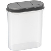 plast team Trockenvorratsdose Margerit, 1,2 Liter, weiß