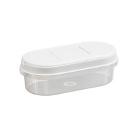 plast team Trockenvorratsdose Margerit, 1,2 Liter, weiß