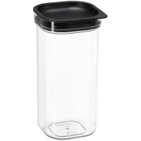 plast team Trockenvorratsdose Hamburg, 0,6 Liter,quadratisch