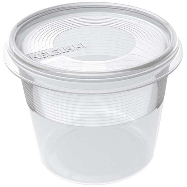 plast team Gefrierdose Helsinki, 0,15 Liter, rund
