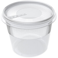 plast team Gefrierdose Helsinki, 0,15 Liter, rund