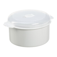 plast team Microwellendose Micro, 1,5 Liter, rund