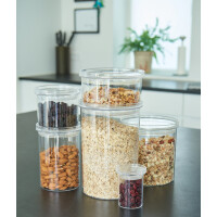 plast team Trockenvorratsdose Stockholm, 2,6 Liter, rund