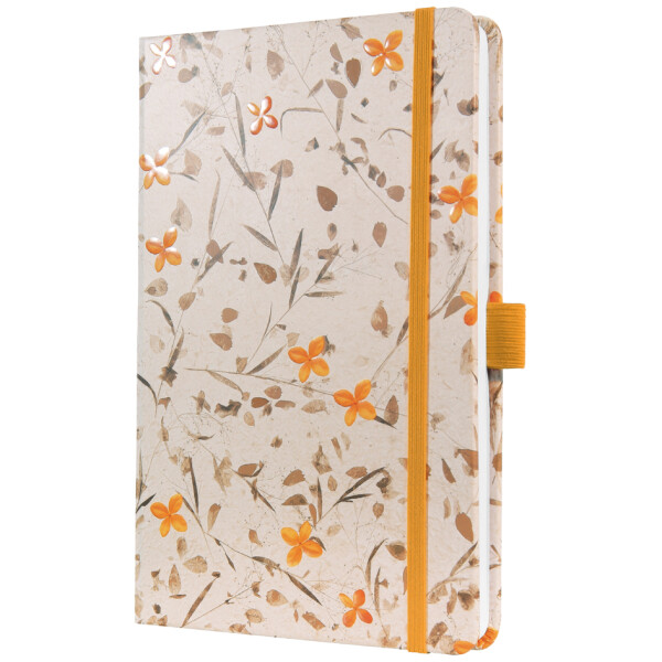 sigel Notizbuch Jolie Beauty "Bloom Yellow", DIN A5