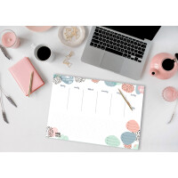 sigel Papier-Schreibunterlage Jolie "Rose...