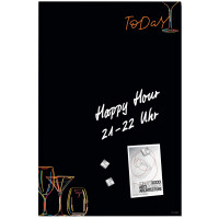 sigel Glas-Magnettafel artverum Drinks, (B)400 x (H)600 mm