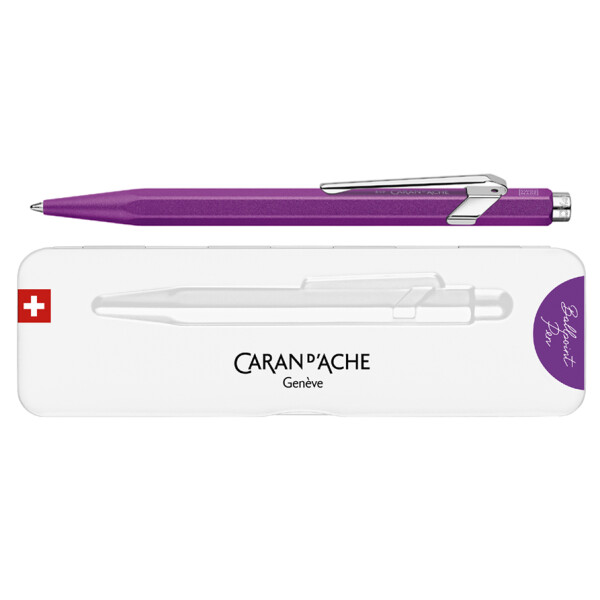 CARAN DACHE Druckkugelschreiber 849 Colormat-X, türkisblau