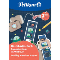 Pelikan Bastel- und Ausmalbuch "Weltraum", DIN A4