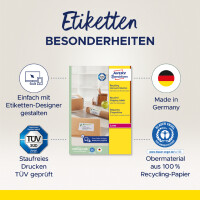 AVERY Zweckform Recycling Versand-Etiketten, 199,6 x 143,5mm