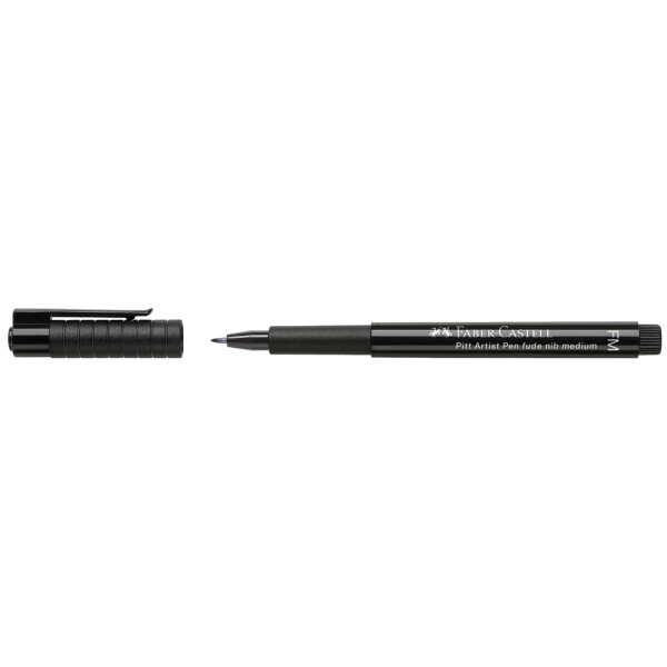 FABER-CASTELL Tuschestift PITT artist pen Fude, schwarz
