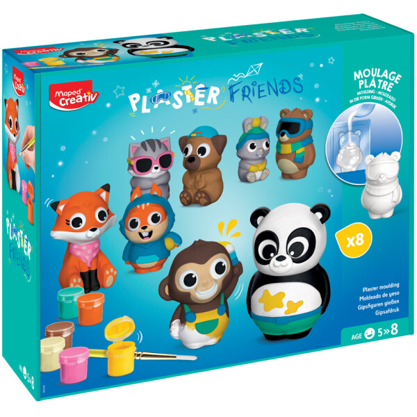 Maped Creativ MAXI Gips-Set PLASTER FRIENDS