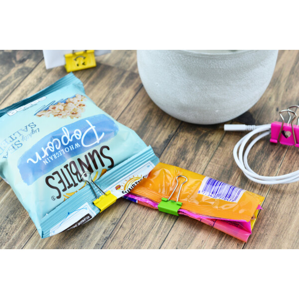 RAPESCO Foldback-Klammern, Breite: 25 mm, schwarz