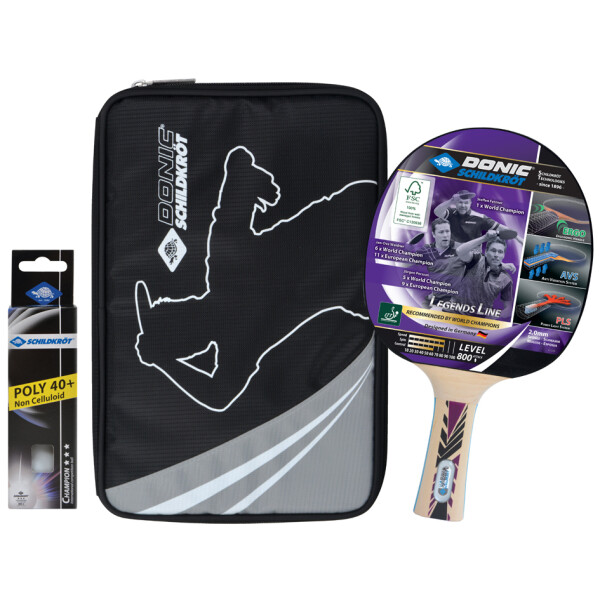 DONIC SCHILDKRÖT Tischtennis-Geschenkset Legends 800