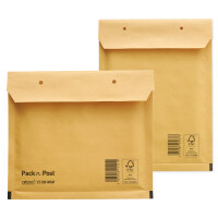 MAILmedia Luftpolster-Versandtaschen, Typ 14 D, braun, 14 g