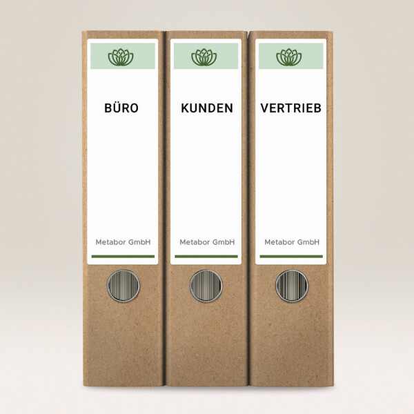 AVERY Zweckform Recycling Ordnerr&uuml;cken-Etiketten, 61 x 192mm
