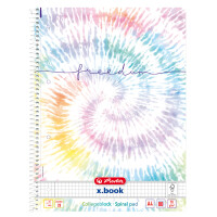 herlitz Collegeblock New Batik "Fearless", DIN...