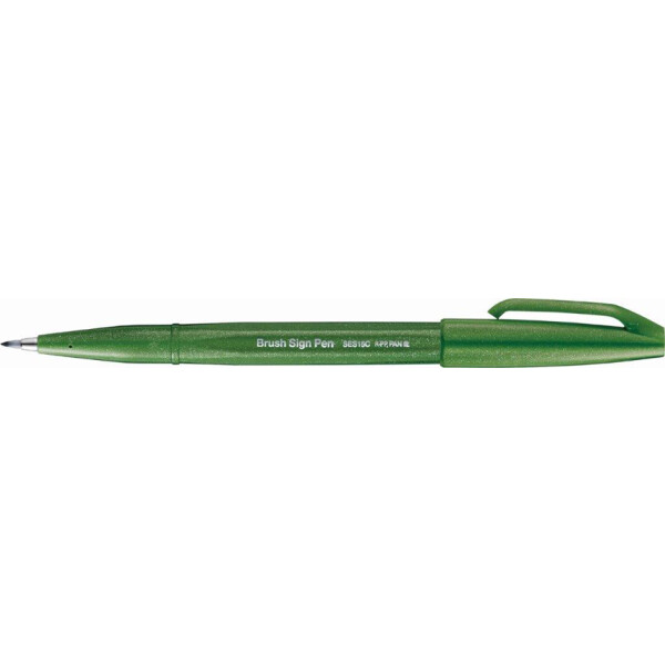PentelArts Faserschreiber Brush Sign Pen, gelb
