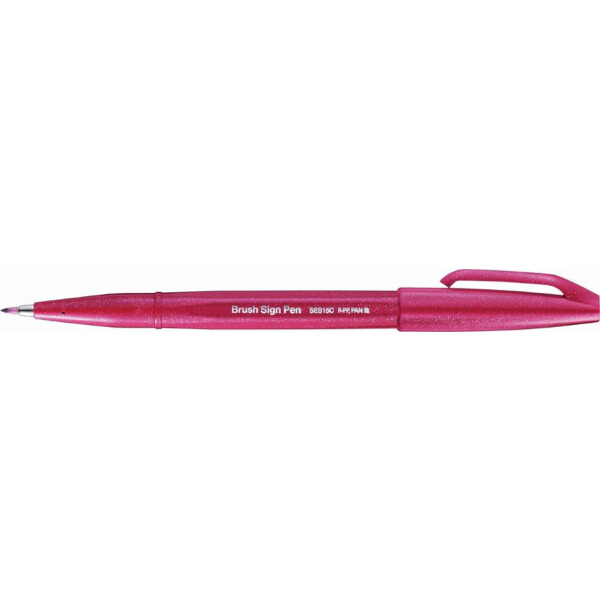 PentelArts Faserschreiber Brush Sign Pen, gelb