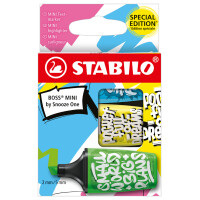 STABILO Textmarker BOSS MINI by Snooze One, 6er Etui