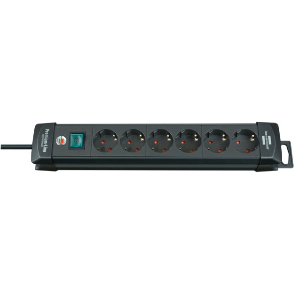 brennenstuhl Steckdosenleiste "Premium-Line", 6-fach