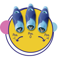 STABILO Füllhalter EASYbirdy 3D Wildlife L, rosa, A